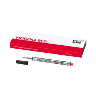 1 Recarga para rollerball sem tampa, Modena Red – Médio