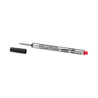 1 Recarga para rollerball sem tampa, Modena Red – Médio