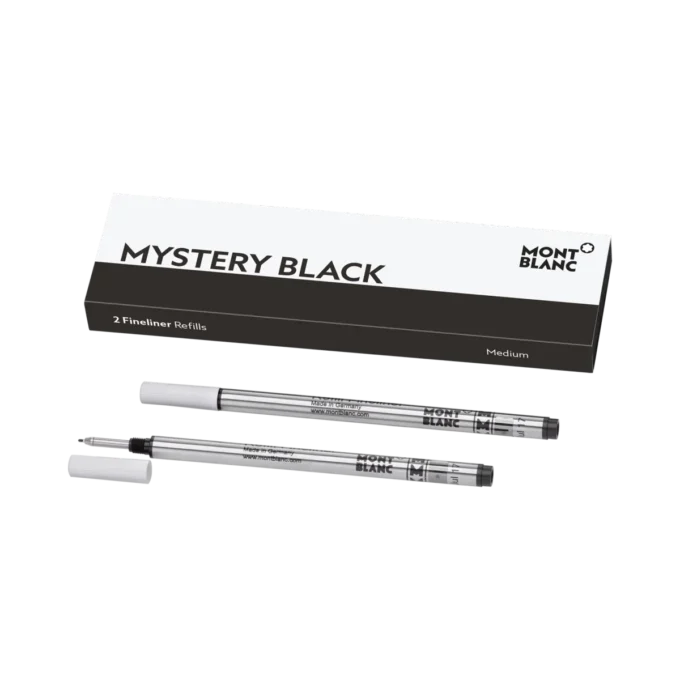 2 recargas Fineliner, Mystery Black – Médio