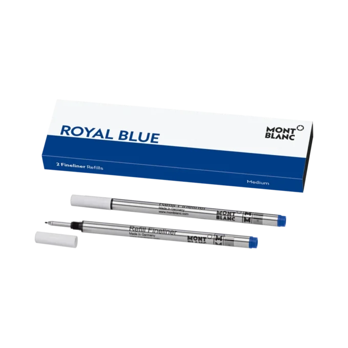 2 recargas Fineliner, Royal Blue – Médio