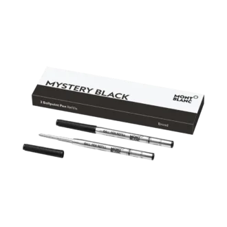 2 recargas para esferográfica, Mystery Black – Fina