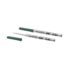 2 recargas para esferográfica, verde irlandês – médio