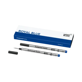 2 recargas para rollerball, Royal blue – Fina