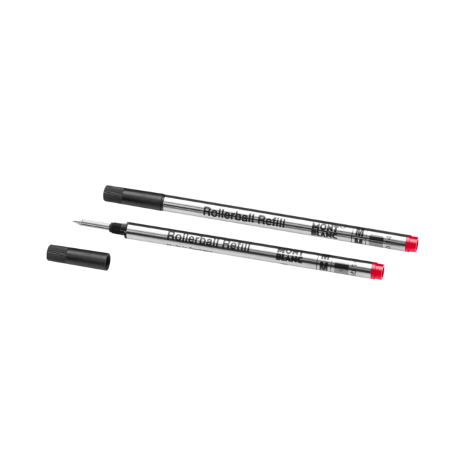 2 recargas para rollerball, vermelho Modena – Médio