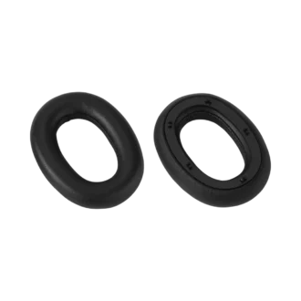 Almofadas auriculares pretas para Montblanc MB01