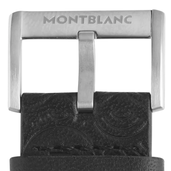 Around the World in 80 Days Year 2 Edition – Correia em pele de bezerro com fivela cinzenta