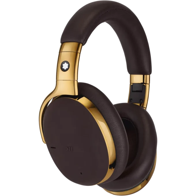 Auscultadores Montblanc MB 01 Over-Ear Castanhos