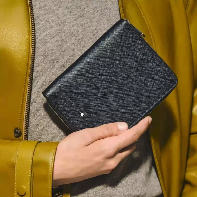 Bolsa para 5 canetas Sartorial com fecho