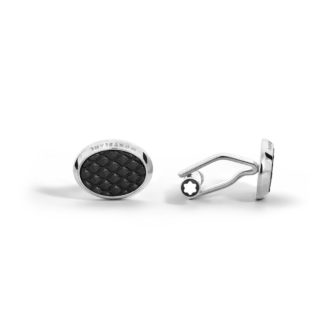 Botões de punho, Meisterstück, laca preta