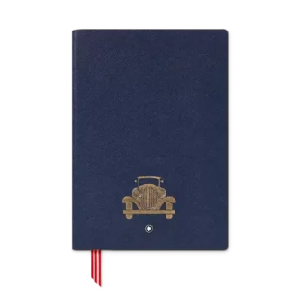 Caderno #146 pequeno, Grandes Personagens Homenagem a O Grande Gatsby, pautado em azul