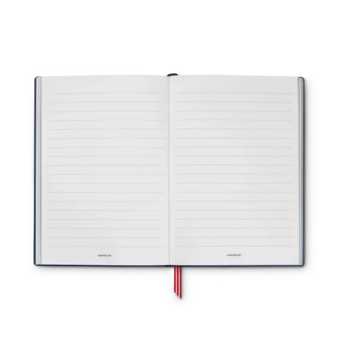 Caderno #146 pequeno, Grandes Personagens Homenagem a O Grande Gatsby, pautado em azul