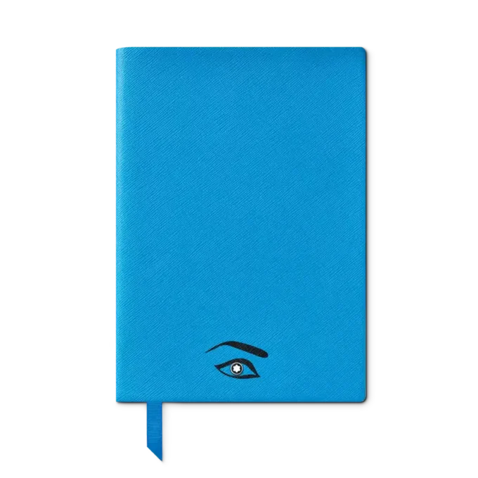 Caderno #146 pequeno, Musas Maria Callas, azul – pautado