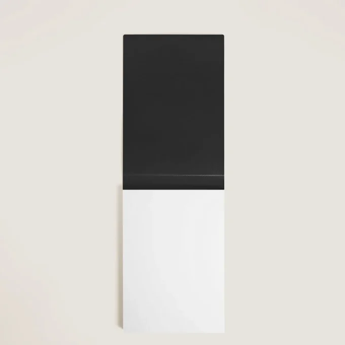 Caderno de esboços A4, preto – em branco