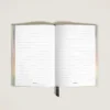Caderno Médio, Edição Writers Homage to Johann Wolfgang von Goethe, Branco, Páginas pautadas
