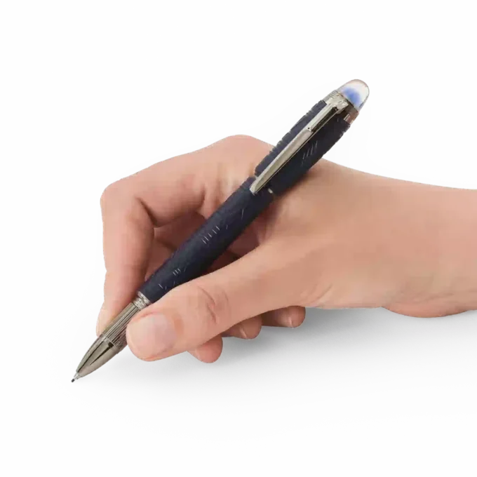 Caneta de ponta fina StarWalker SpaceBlue Precious Resin