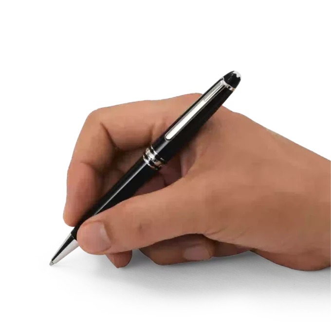 Caneta esferográfica Meisterstück Classique com revestimento de platina