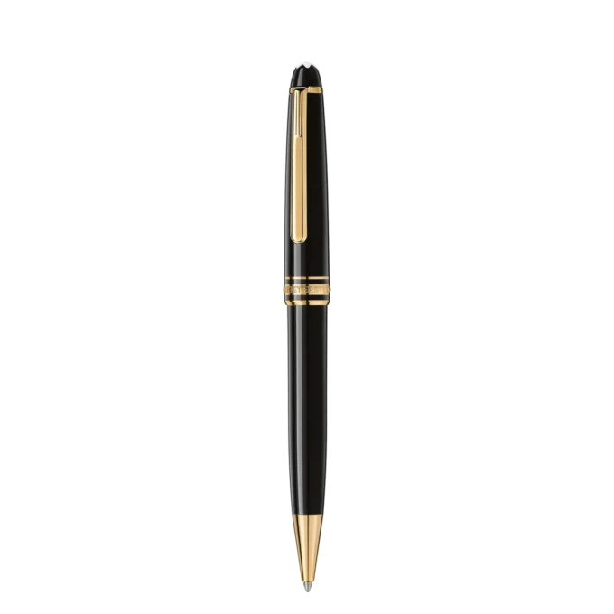 Caneta esferográfica Meisterstück Classique com revestimento em ouro