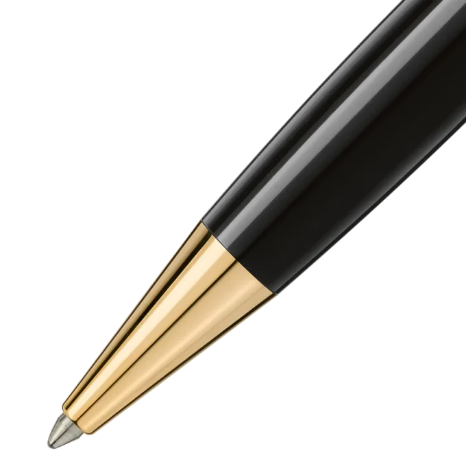 Caneta esferográfica Meisterstück Classique com revestimento em ouro