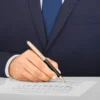 Caneta esferográfica Meisterstück Doué Geometry Signature com revestimento em ouro Classique