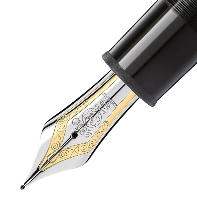 Caneta-tinteiro Meisterstück 149 revestida a platina (F)