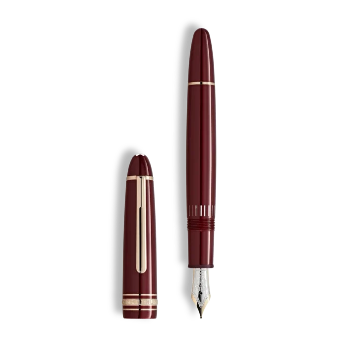Caneta-tinteiro Meisterstück Burgundy Red LeGrand