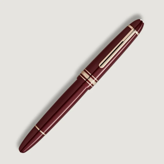 Caneta-tinteiro Meisterstück Burgundy Red LeGrand