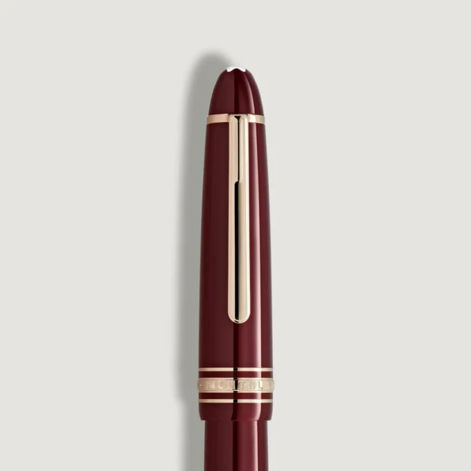 Caneta-tinteiro Meisterstück Burgundy Red LeGrand
