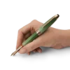 Caneta-tinteiro Meisterstück Calligraphy Solitaire Celadon Dégradé com ponta curva