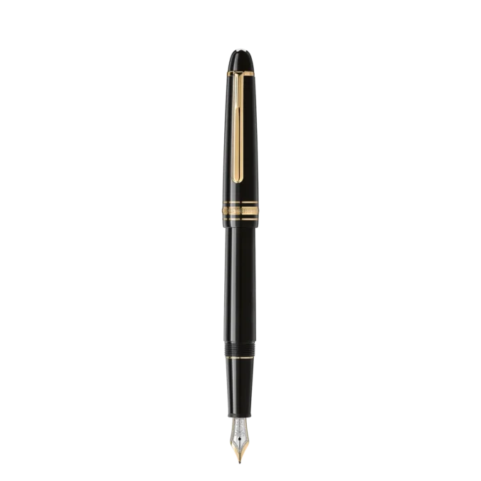 Caneta-tinteiro Meisterstück Classique com revestimento em ouro (M)