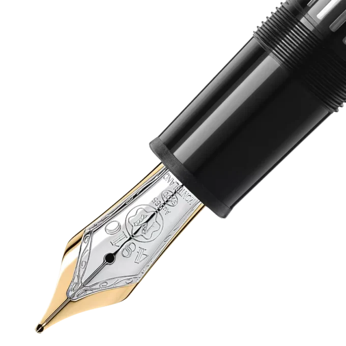 Caneta-tinteiro Meisterstück LeGrand com revestimento de platina (M)