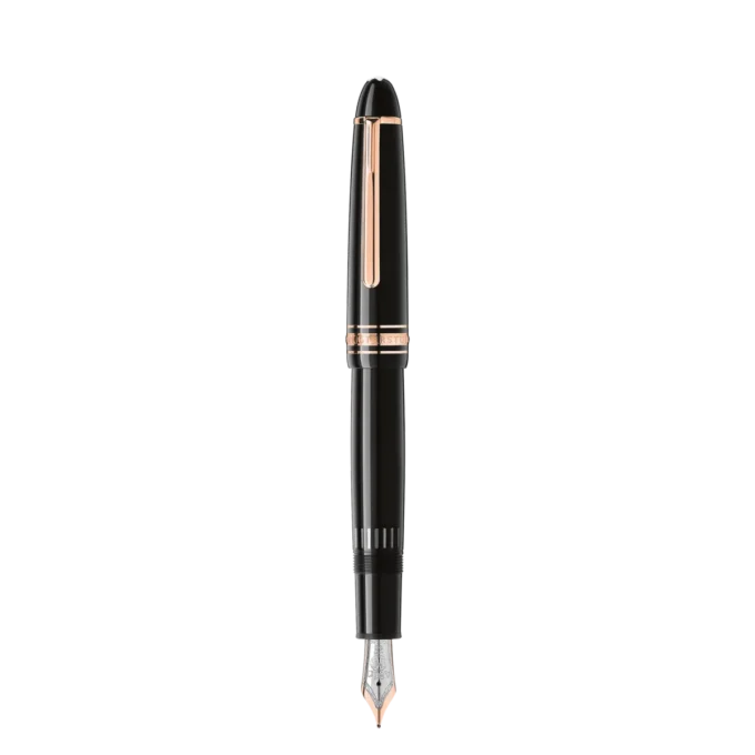 Caneta-tinteiro Meisterstück LeGrand com revestimento em ouro rosa (F)