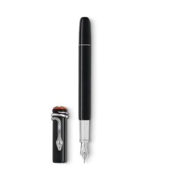 Caneta-tinteiro Montblanc Heritage Collection Rouge et Noir Special Edition