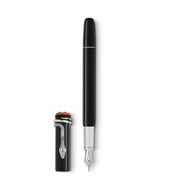 Caneta-tinteiro Montblanc Heritage Collection Rouge et Noir Special Edition