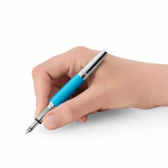 Caneta-tinteiro Montblanc Maria Callas Special Edition Turquoise-Coloured