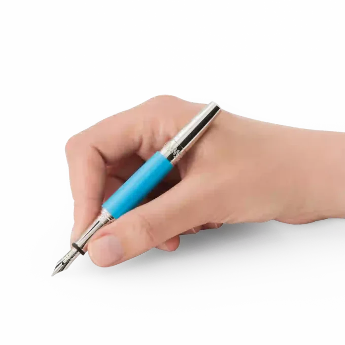 Caneta-tinteiro Montblanc Maria Callas Special Edition Turquoise-Coloured