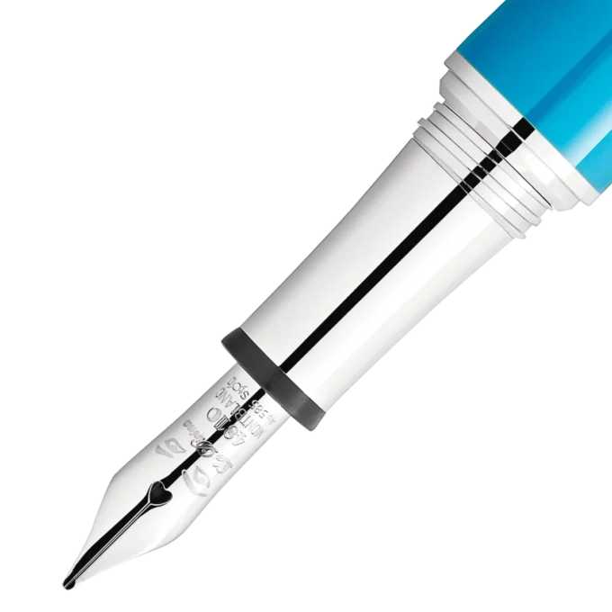 Caneta-tinteiro Montblanc Maria Callas Special Edition Turquoise-Coloured