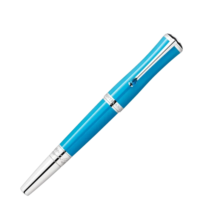 Montblanc Maria Callas Edição Especial Rollerball Turquesa