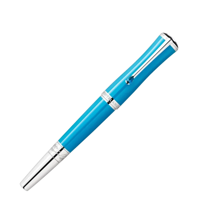 Caneta-tinteiro Montblanc Maria Callas Special Edition Turquoise-Coloured
