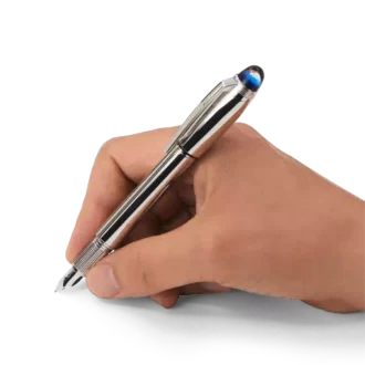 Caneta-tinteiro StarWalker Metal com conversor de pistão (M)
