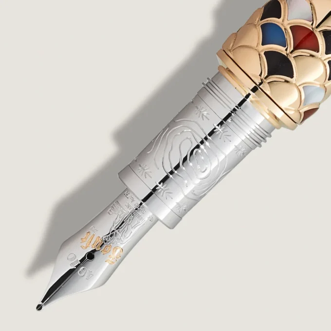 Caneta-tinteiro Writers Edition Homage to Johann Wolfgang von Goethe Limited Edition 8 M
