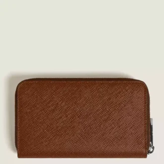 Carteira média Sartorial 12cc com fecho