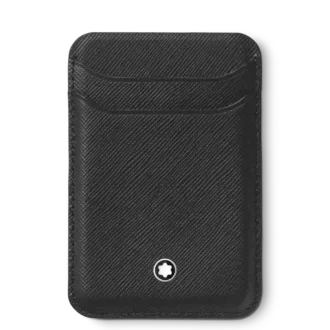 Carteira Montblanc Sartorial 2cc para iPhone com MagSafe