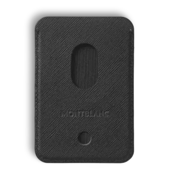 Carteira Montblanc Sartorial 2cc para iPhone com MagSafe