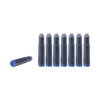 Cartuchos de tinta, azul permanente – embalagem com 8 unidades