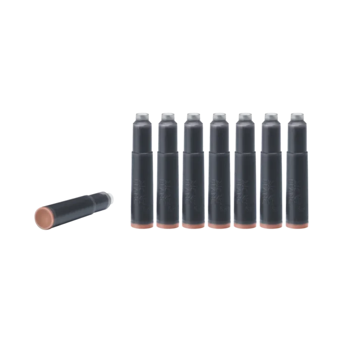 Cartuchos de tinta, castanho caramelo – embalagem de 8 unidades