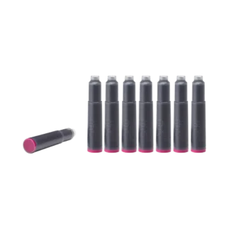 Cartuchos de tinta, vermelho bordô – embalagem com 8 unidades