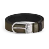 Cinto reversível Horseshoe 30 mm em couro granulado