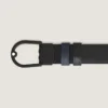 Cinto reversível Horseshoe 30 mm em couro granulado