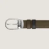 Cinto reversível Horseshoe 30 mm em couro granulado