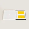 Conjunto com Rollerball PIX Amarelo e Caderno #146 Amarelo (pautado)